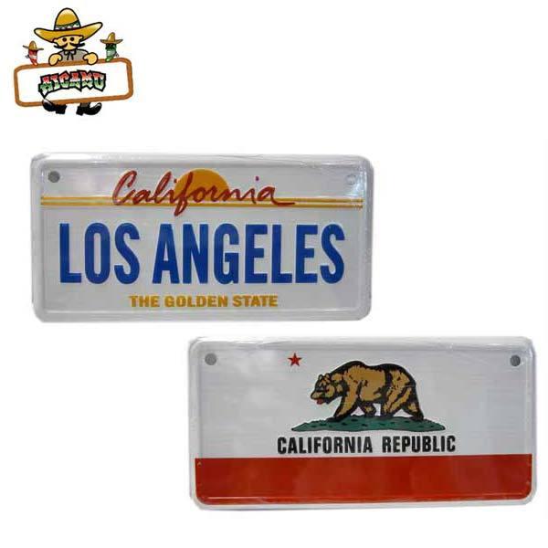 ミニナンバープレート California 全2種類 カリフォルニア州旗 Los Angeles アメリカ雑貨とミニカーのアイカム 通販 Yahoo ショッピング