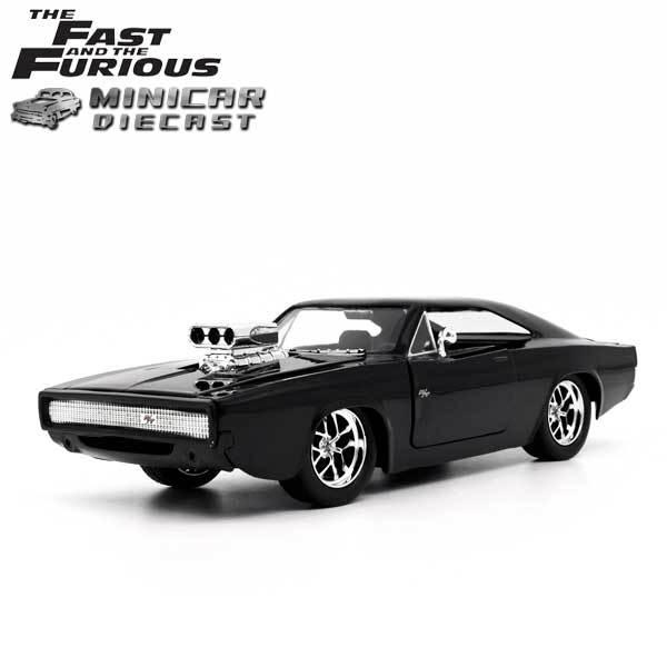 1/24 ワイルドスピード 箱入り ミニカー 1970 DOM'S DODGE CHARGER R/T