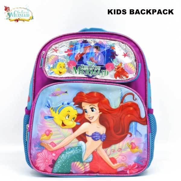 アリエル バックパック 2ポケット Mサイズ33cm 幼児幼稚園 遠足習い事 リトルマーメイド Disney ディズニープリンセス リュックサック子供用 キッズ アメリカ雑貨とミニカーのアイカム 通販 Yahoo ショッピング