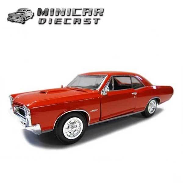 1/25 箱入り ミニカー 1966 Pontiac GTO レッド 1966年 1/25 箱入り ミニカー 1966 Pontiac GTO レッド 1966年