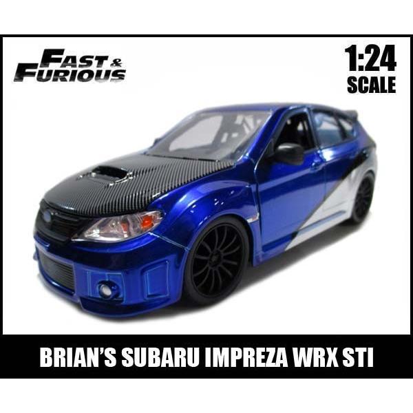 アウトレット品 1 24 ワイルドスピード ミニカー 箱入り Brian S Subaru Impreza Wrx Sti キャンディブルー シルバー ブライアン スバル インプレッサ A アメリカ雑貨とミニカーのアイカム 通販 Yahoo ショッピング