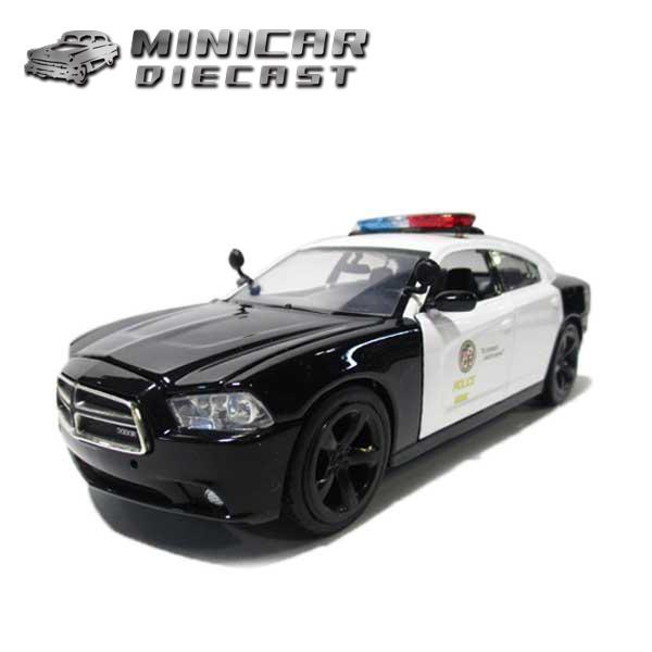 1/24 箱入り ミニカー 2011 DODGE CHARGER PURSUIT L.A.POLICE DEPT