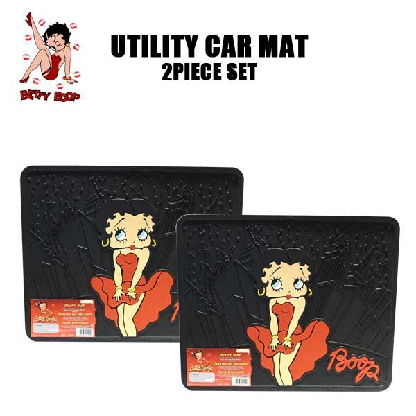 Betty Boop ベティちゃん カー用品 ベティブープ BETTY BOOP シートカバー 2フロントセット