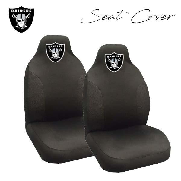 レイダース シートカバー 2フロントセット シート カバー NFL