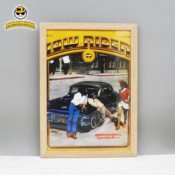 ローライダーマガジンのアートパネルがアメリカより入荷しました！壁に飾ることも立てかけて置くことも可能です。お部屋の雰囲気を一気に変えることができます。ガレージなどにもおすすめです♪■サイズ　縦：約32.0cm  横：約23.2cm　厚さ：約...