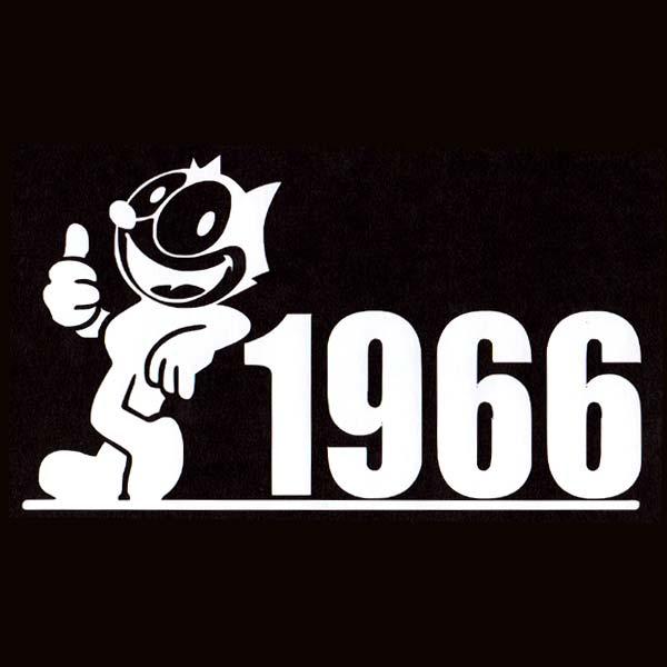 ステッカー 1966 フィリックス インパラ シボレー FELIX IMPALA