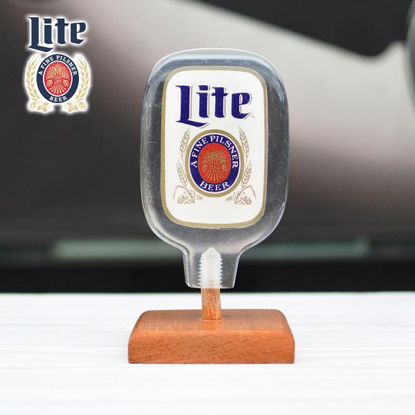 USED品 ビアサーバーノブ MILLER LITE beer 約10.2cm シフトノブ USED品 ビアサーバーノブ MILLER LITE beer 約10.2cm シフトノブ