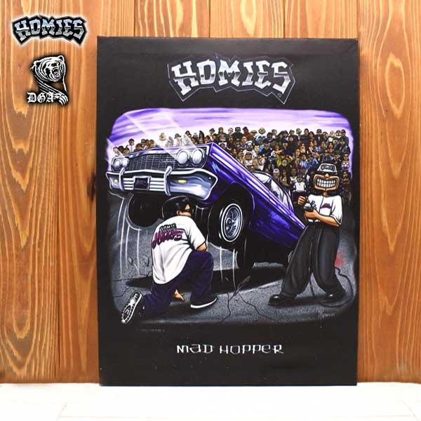 チカーノ・ウエストコーストファッションブランド【DGA】のカッコイイアートパネルです！本格的なファブリック素材のキャンバスなので、紙とはまた違った雰囲気を楽しめます！かっこいいキャンバスアートはお部屋の雰囲気を格段に上げてくれますよ！■サイ...