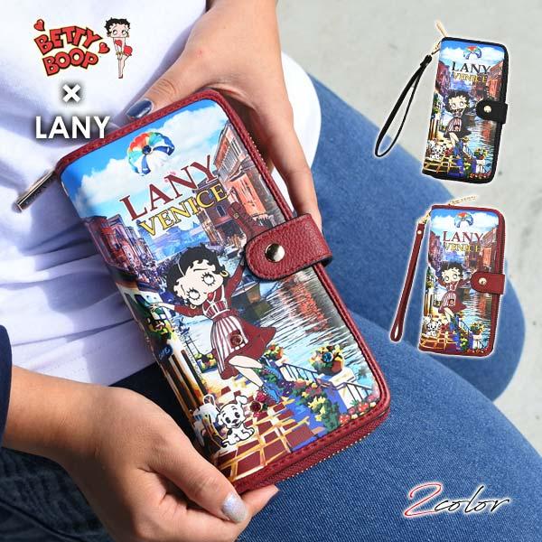 BETTY BOOP ベティブープ LANY 財布 全2色 レディース 長財布