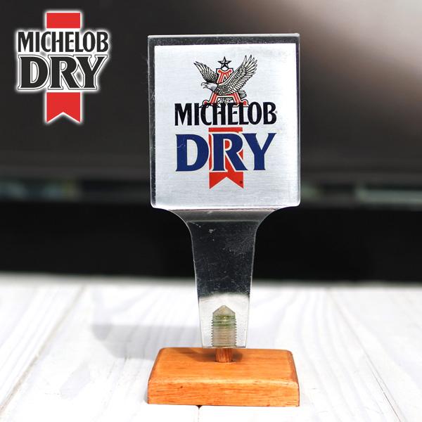 USED品 ビアサーバーノブ MICHELOB DRY beer 約15cm シフトノブ