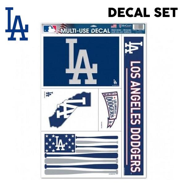 ドジャース ステッカー 5枚セット デカール グッズ MLB dodgers LA
