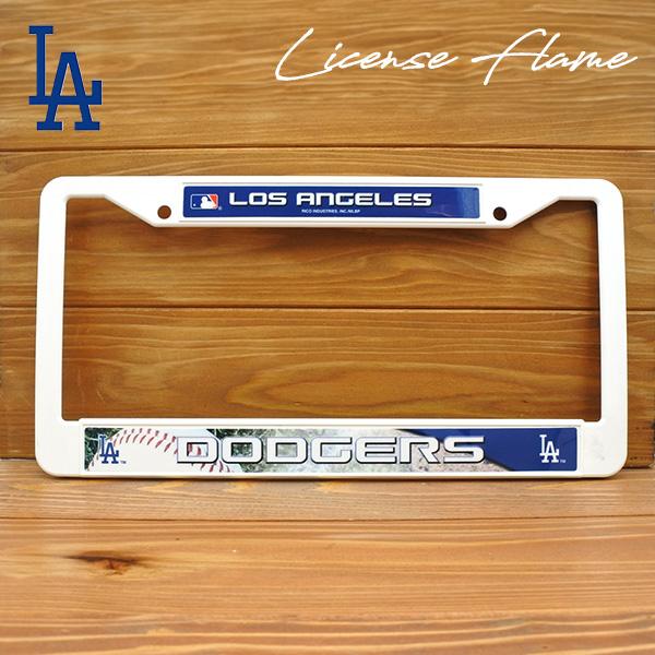 ロサンゼルス・ドジャース ライセンスプレート ドジャース ナンバーフレーム USサイズ MLB dodgers LA