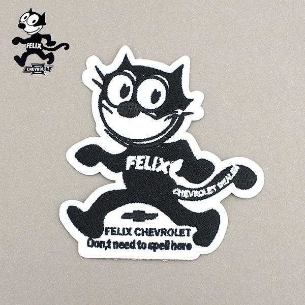フィリックス ワッペン 刺繍 アイロン FELIX THE CAT LA ロサンゼルス