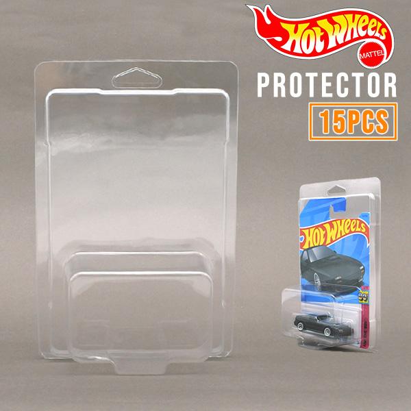 HOT WHEELS ホットウィール プロテクター 15枚セット レギュラーサイズ ホットホイール ミニカー カバー ブリスター ケース プラスチック コレクション HOT WHEELS ホットウィール プロテクター 15枚セット レギュラーサイズ ホットホイール ミニカー カバー ブリスター ケース プラスチック コレクション