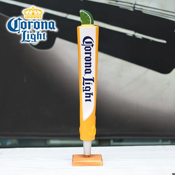 新品 ビアサーバーノブ Corona Light 三角形 オレンジ ホワイト