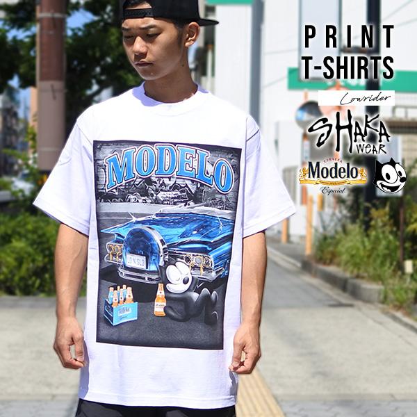 SHAKA Tシャツ 半袖 メンズ ホワイト WEAR シャカ FELIX THE CAT