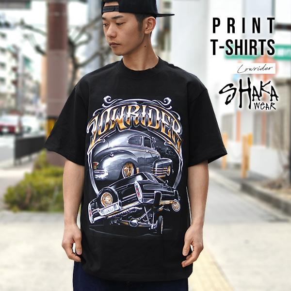 SHAKA（シャカ） Tシャツ 半袖 メンズ ブラック SHAKA WEAR Lowrider