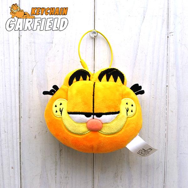 ガーフィールド キーホルダー GARFIELD フェイス フィギュア