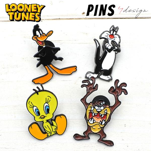 ルーニーテューンズ Looney Tunes ピンバッジ 全4種類 トゥイーティー