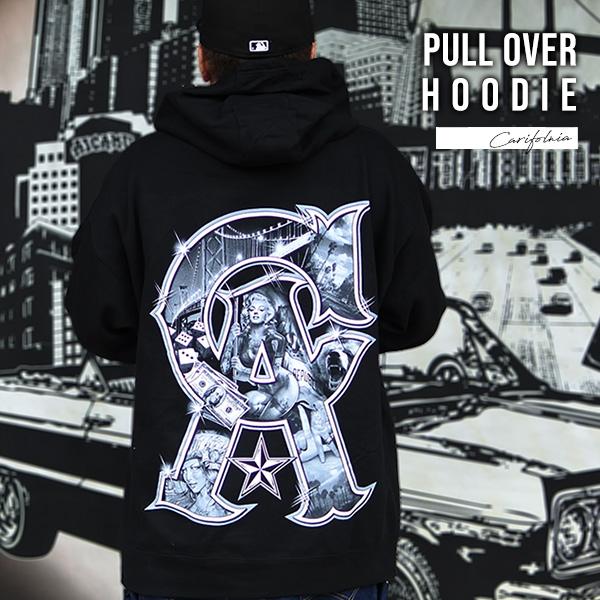 パーカー メンズ 長袖 フーディー HOODIE California カリフォルニア