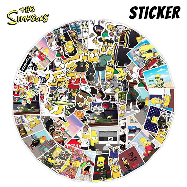 シンプソンズ ステッカー セット 50枚 シール The Shimpson