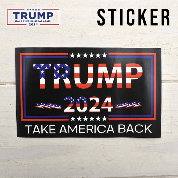 ドナルド・トランプ ステッカー ビニール Donald Trump ドナルド