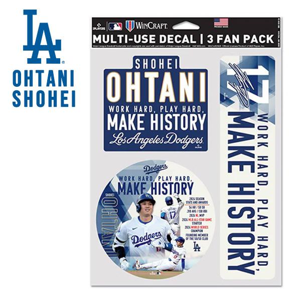 ドジャース 大谷翔平 ステッカー デカール ロゴ MAKE HISTORY