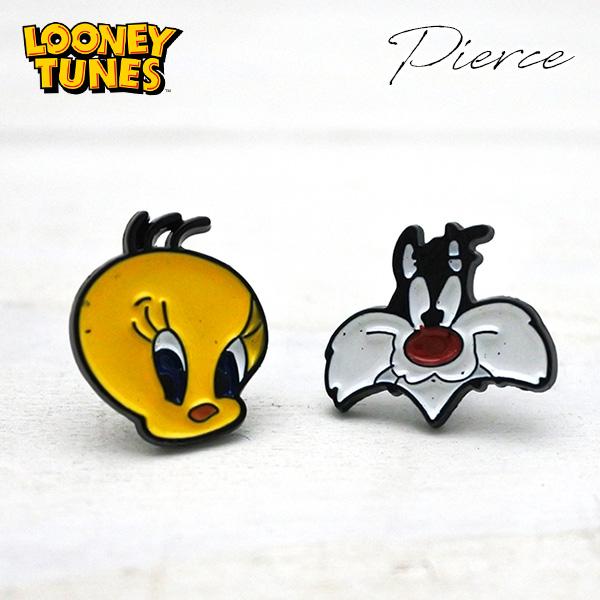 トゥイーティー ピアス シルベスター キャッチピアス アクセサリー