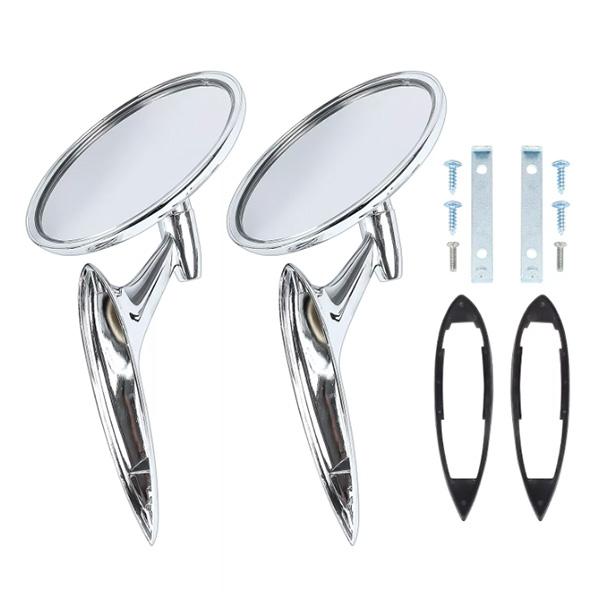 Impala インパラ 63 サイドミラー左右　クローム 1963 1964 インパラ シボレー ミラー 右用 左用 ドアミラー