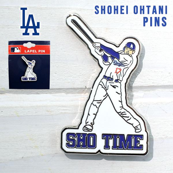 ドジャース 大谷翔平 ピンバッジ グッズ MLB dodgers LA SHOTIME 