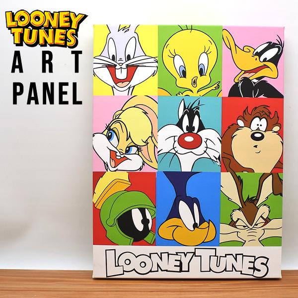 Looney tunesのアートパネルがアメリカより入荷しました！かわいいポップなキャンバズアートパネルなので、お部屋にもガレージにもピッタリ。 日本では手に入らないレアな一品です！後ろに飾るためのフックがあるので壁掛けで、壁掛けでも、立て...