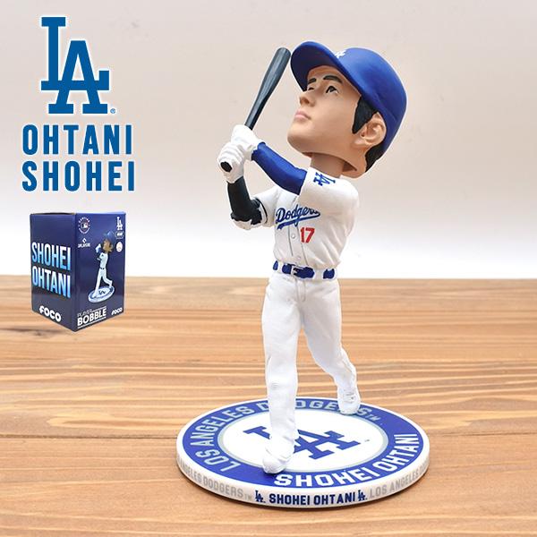 LA Dodgers の大谷翔平のボブルヘッドです。おしゃれでかっこいいデザインで、お部屋のインテリアにもピッタリ！プレゼントにもオススメです。■サイズ■全長：約12cm　台座：直径約7.4cm■素材　レジン製※4枚目の画像に製造番号が記載...