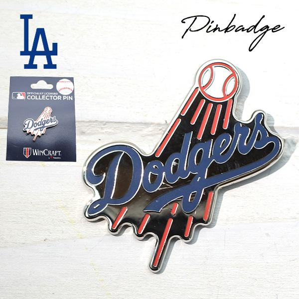 ドジャース ピンバッジ ピンズ PINS ハットピン ピンバッチ ブルー