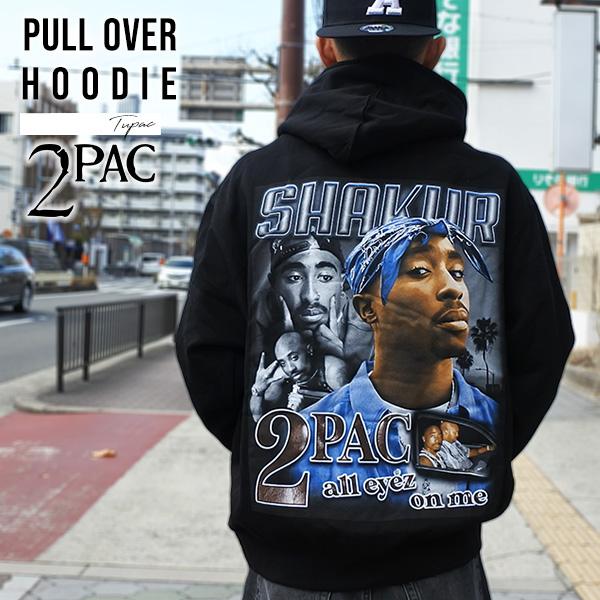 パーカー メンズ 長袖 フーディー HOODIE 2PAC SHAKUR TUPAC