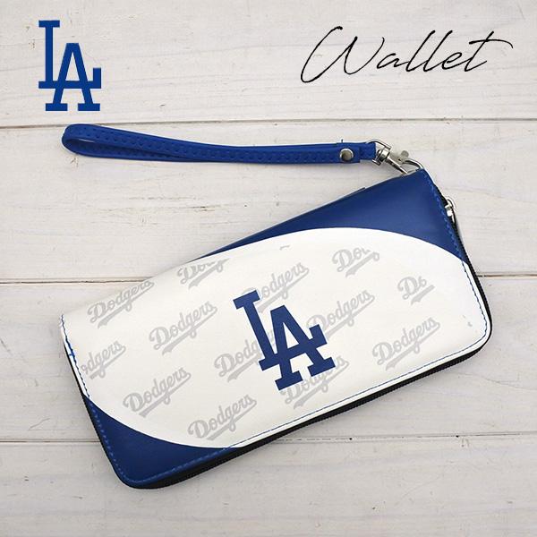 ドジャース ラウンドファスナー 財布 ウォレット MLB dodgers LA ドジャース ラウンドファスナー 財布 ウォレット MLB dodgers LA