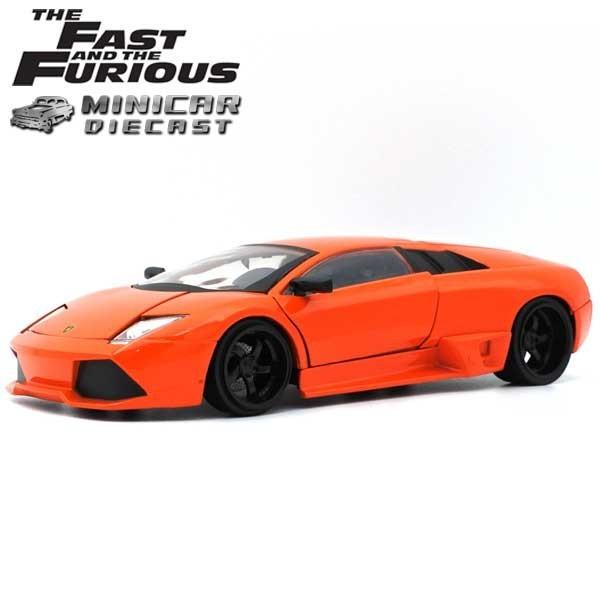 箱傷み有 ミニカー 1 24 箱入り ワイルドスピード Roman S Lamborghini Murcielago ネオンオレンジ アメリカ雑貨とミニカーのアイカム 通販 Yahoo ショッピング