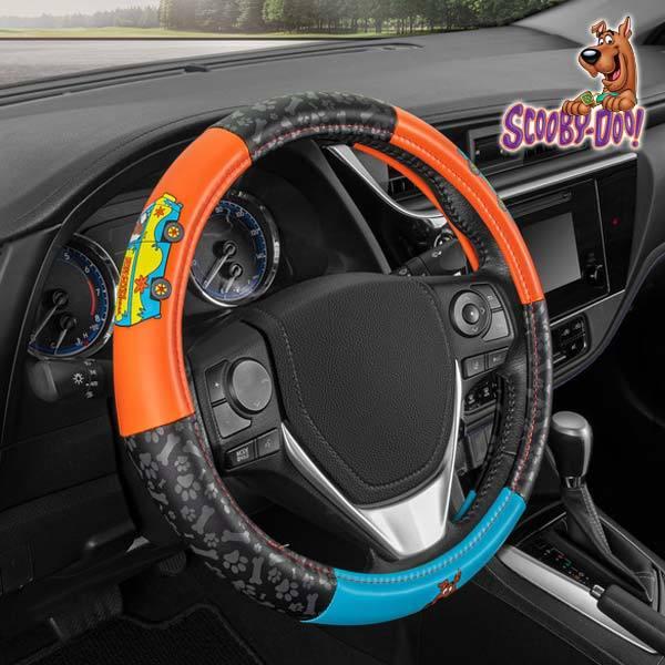 SCOOBY DOO ハンドルカバー スクービードゥー ステアリングカバー