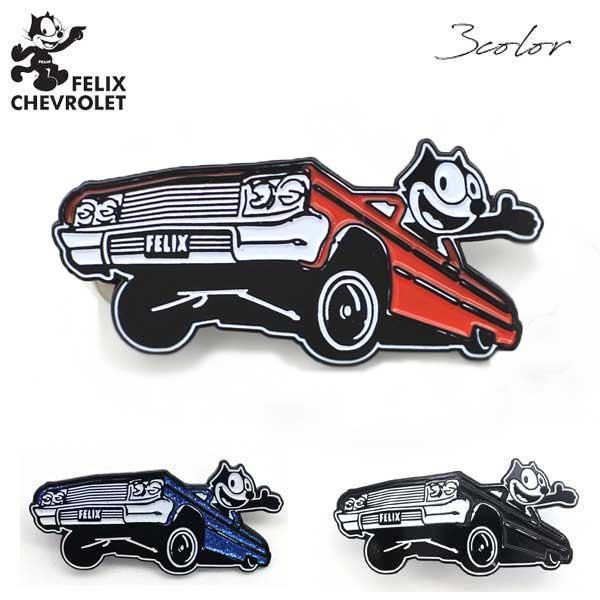THE FELiX FELIX CHEVROLET ピンバッジ ローライダー THE FELiX FELIX CHEVROLET ピンバッジ ローライダー