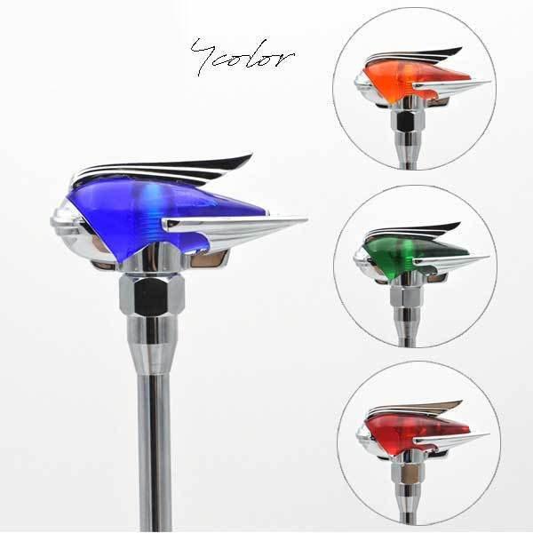 フェンダー ガイド トップ アンテナトッパー 全4色 Chrome フェンダー ガイド トップ アンテナトッパー 全4色 Chrome