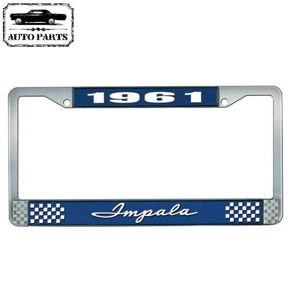 シボレー（CHEVROLET） 1961 インパラ ナンバーフレーム ブルー Impala