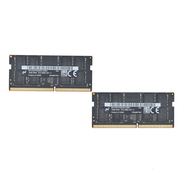 Micron（マイクロン） メモリ Micron DDR4-2666V 16GB 2枚 中古 PC4