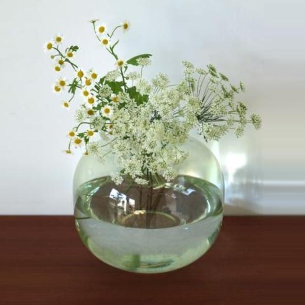 WEB限定カラー AXCIS アクシス 新生活 花瓶 フローラ フラワーベース ガラス 一輪挿し シンプル 北欧 バルブガラスベース