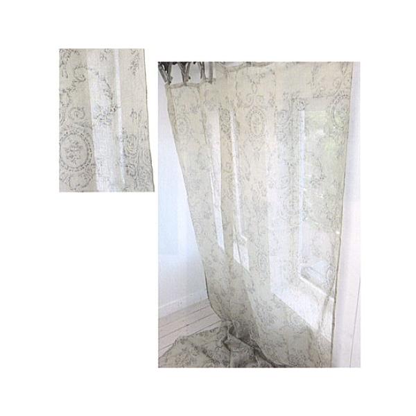 レースカーテン おしゃれ 目隠し 間仕切り 仕切り ローズ 人気ショップが最安値挑戦 カーテン ラスティカーテンローズ