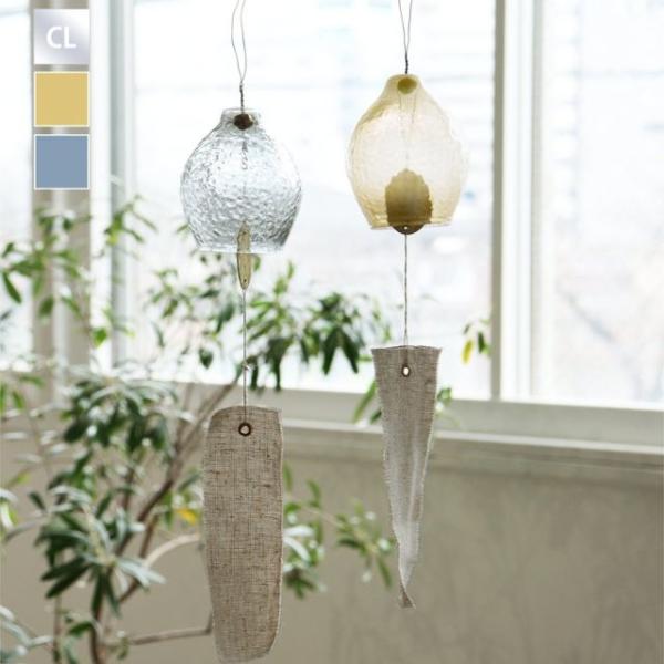 風鈴 ウィンドチャイム おしゃれ インテリア 飾り つり下げ ハンキング ふうりん 北欧 ガラスウィンドチャイム レモン(3色) in bloom インブルーム Creer クレエ 新生活 バレンタイン ホワイトデー 母の日 ギフト プレゼ...