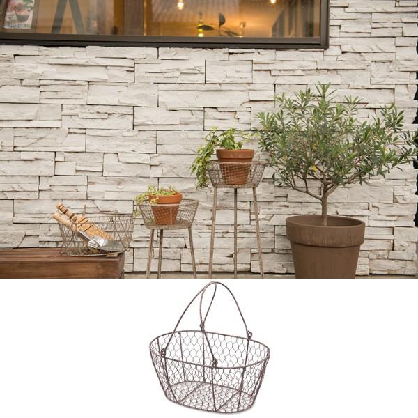 ガーデニング バスケット プランターカバー フラワーバスケット Po 63429 Aifa インテリア雑貨 通販 Yahoo ショッピング