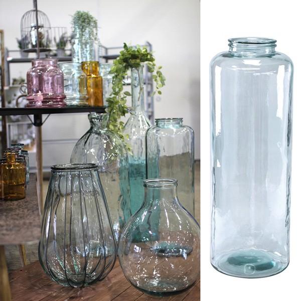 花瓶 フラワーベース ガラス グラス 花 インテリア Valencia Recycle Glass Dos Milleniumcosmetics Com
