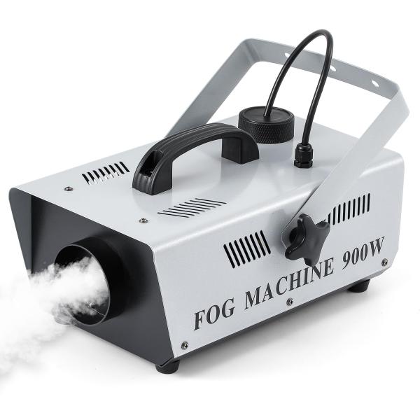 Hanchen フォグマシン ヘイズマシン スモークマシーン 900W 恒温式 白い煙 フォグマシン スモークマシーン 霧機 ステージ用特殊効果装置 噴出距離6m D