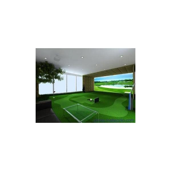 ゴルフシミュレーター用 HDインパクトスクリーン（3×2m）｜家庭用・商業用対応／4サイズ展開／各種ゴルフローンチモニター対応