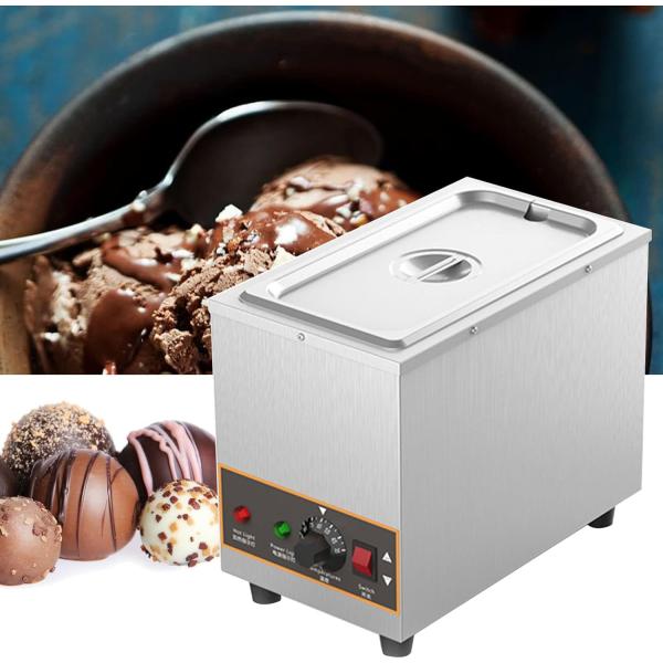 チョコレート溶融機、800W業務用チョコレートテンパリング機大容量