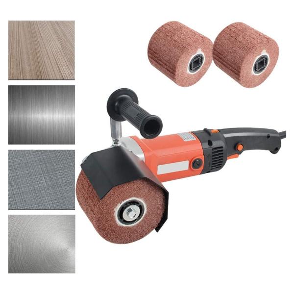 ディスクグラインダー 研磨幅100mm 1400W 研磨工具 グラインダー ポリッシャー 防じん性能 金属の研磨 バリ取り 表面仕上 錆落とし コンパクト 研磨工具 電動工